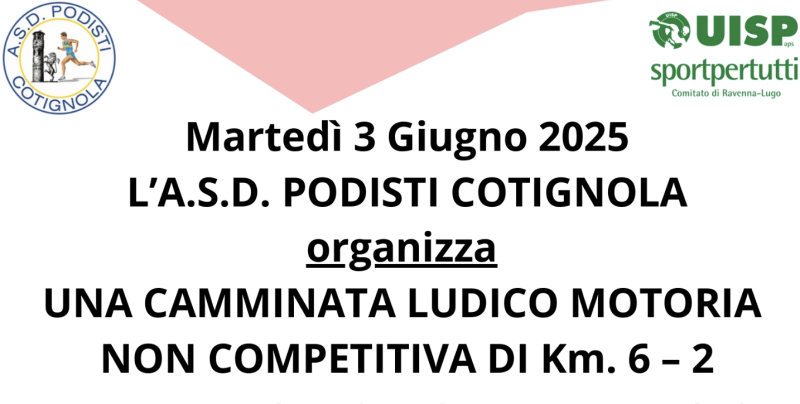 CAMMINATA LUDICO MOTORIA